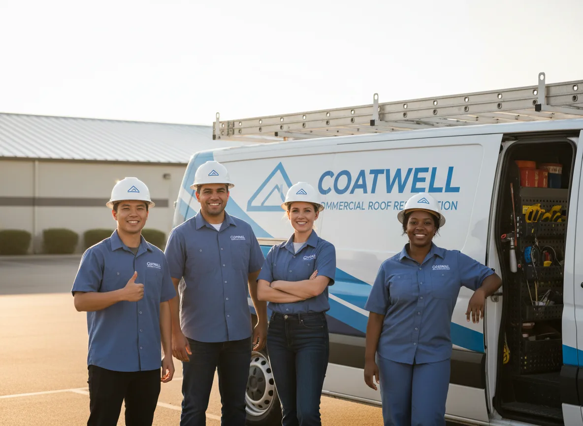 Commercial roof coating company in Montague, MI
